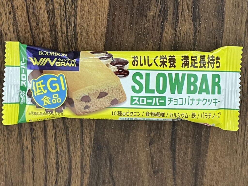 ブルボンのウィングラム スローバー チョコバナナクッキー