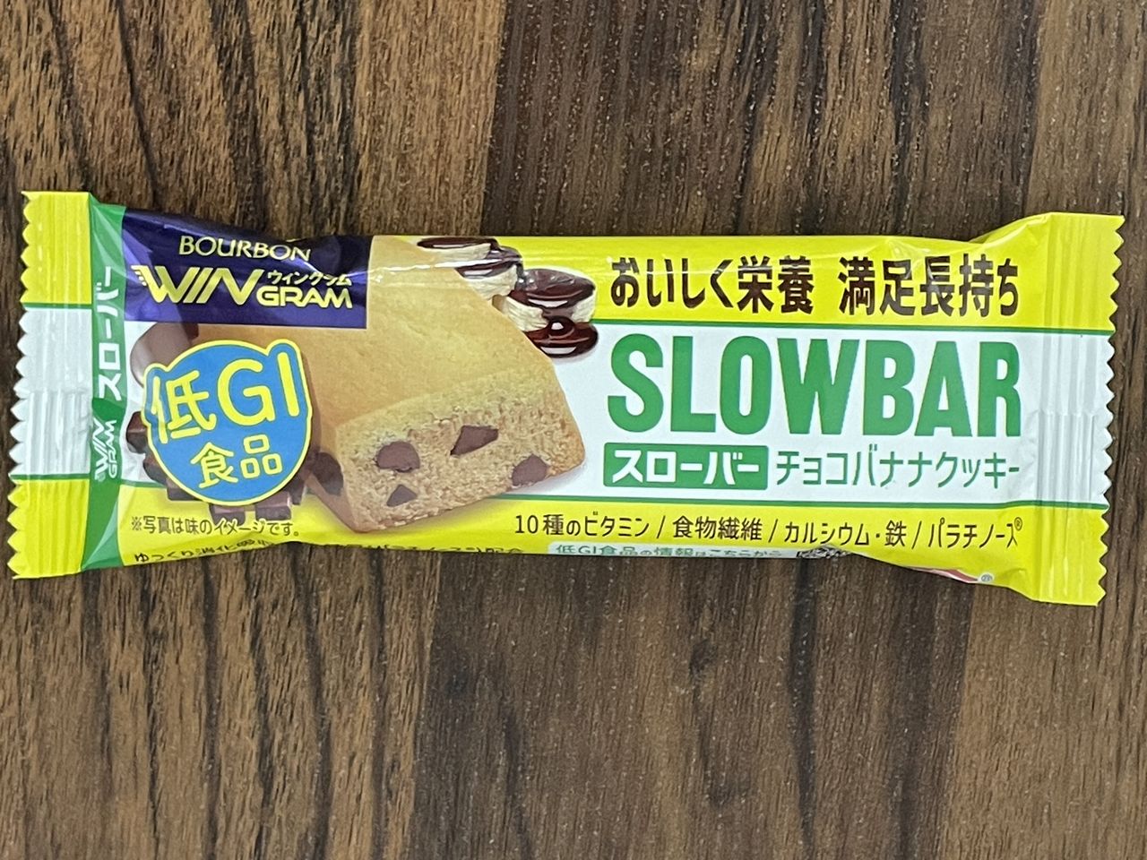ブルボンのウィングラム スローバー チョコバナナクッキー