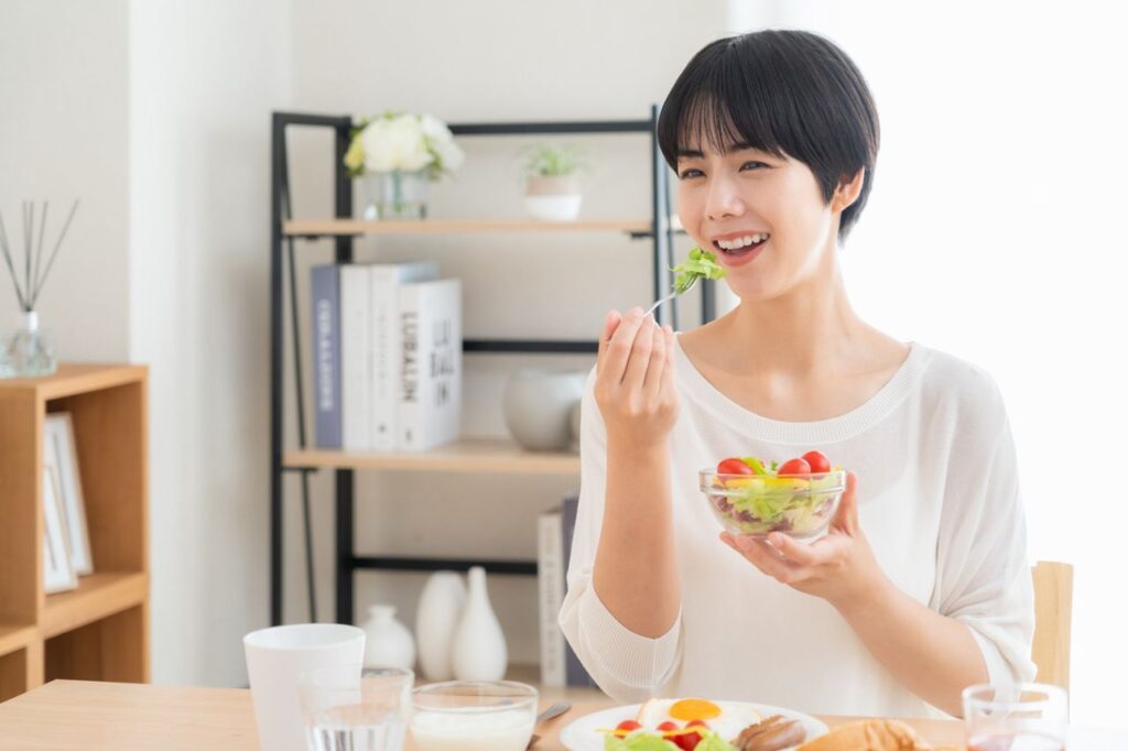 先に野菜から食べる