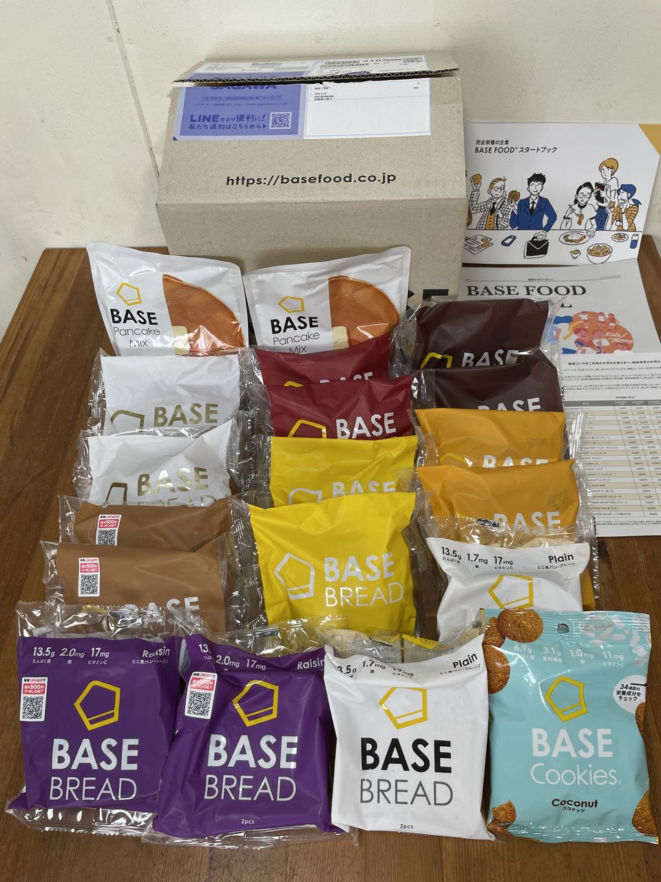 BASE FOODのスタートセットの中身