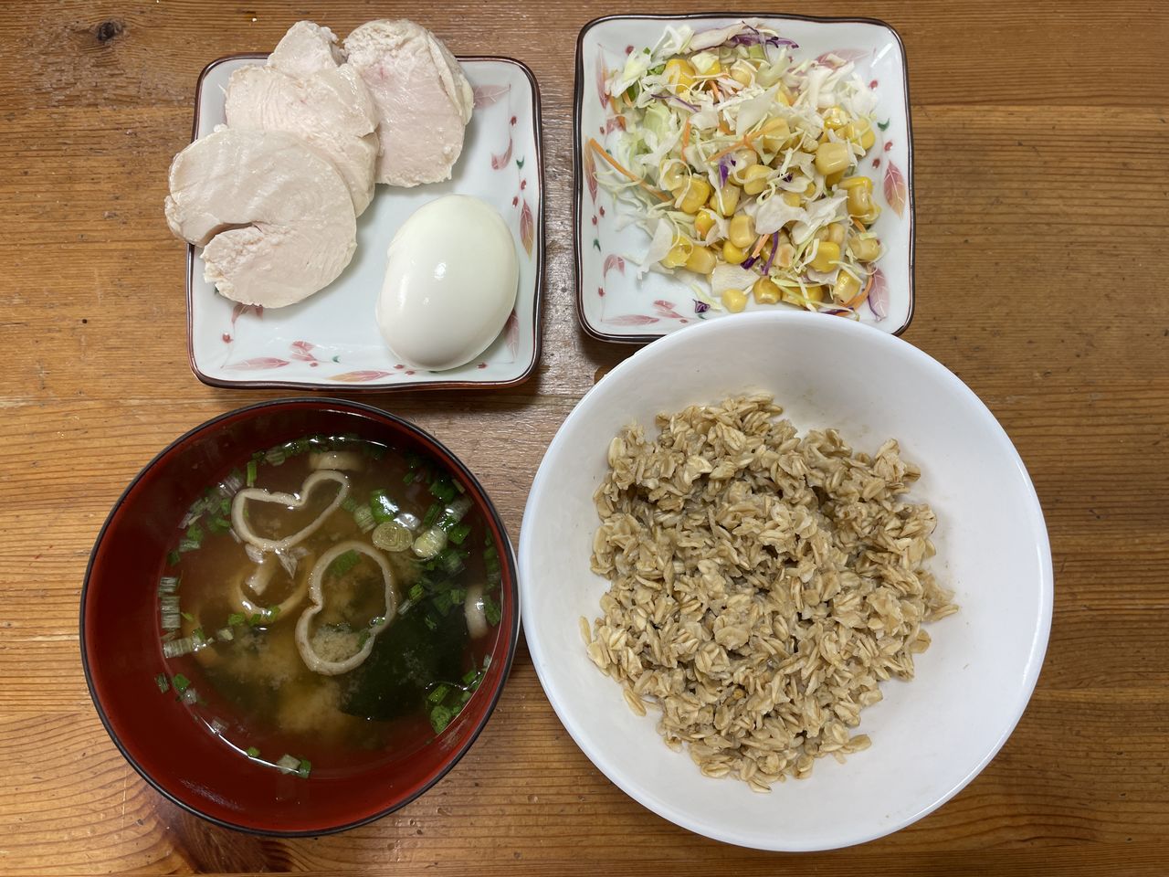 朝食を食パンからオートミールに