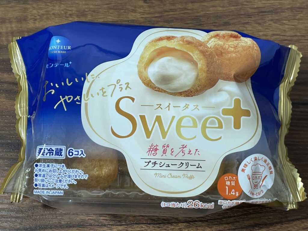 モンテールのスイータス 糖質を考えたプチシュークリーム 6コ入