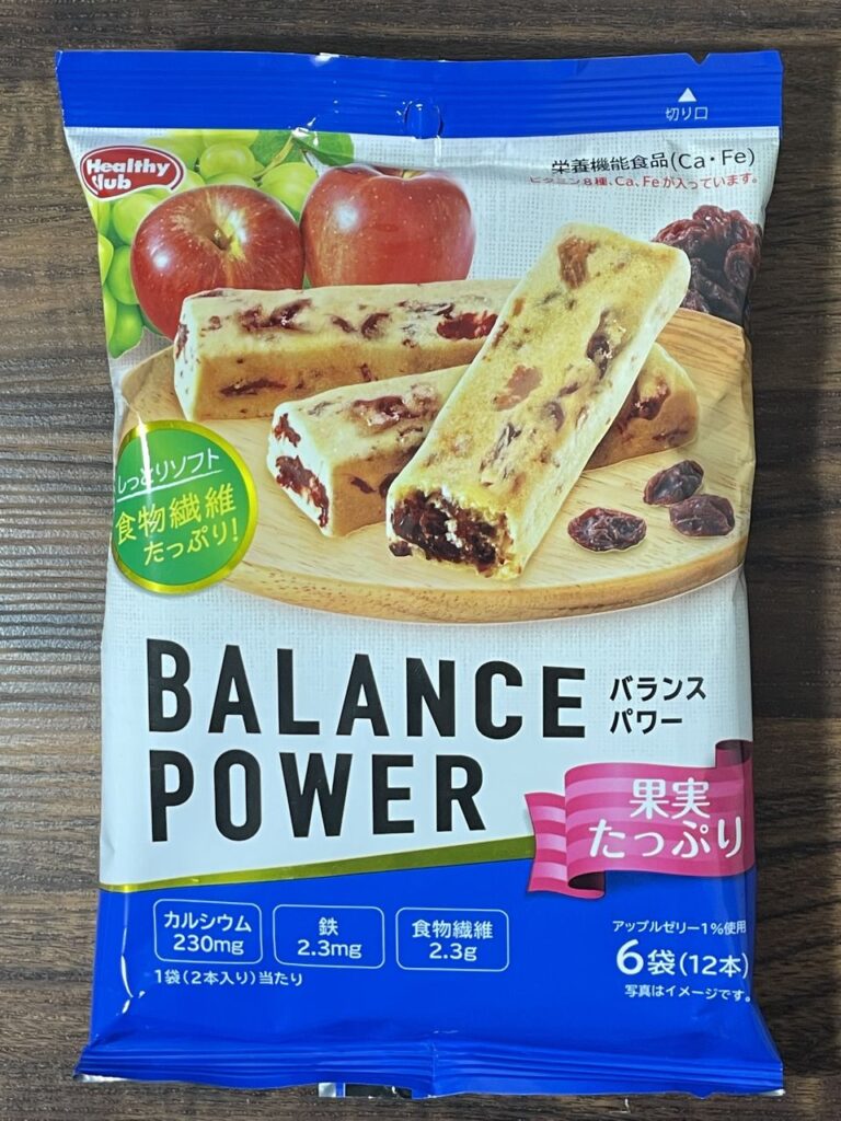 ヘルシークラブのバランスパワー 果実たっぷり 6袋