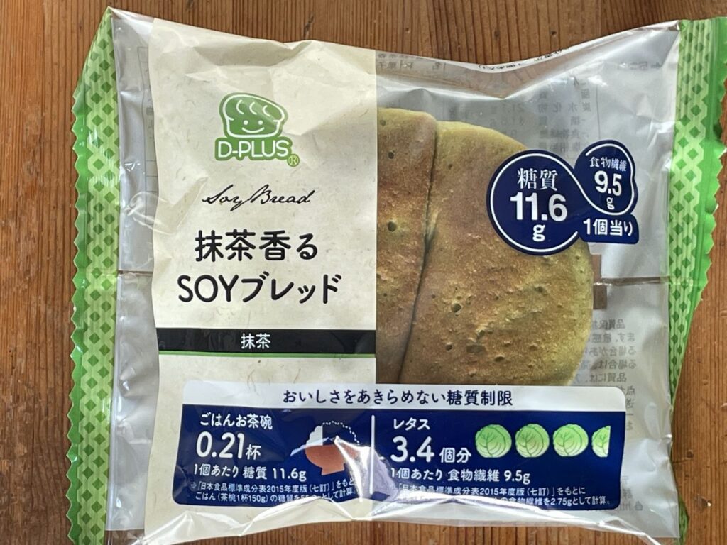 「D-PLUS 抹茶香るSOYブレッド」レビュー