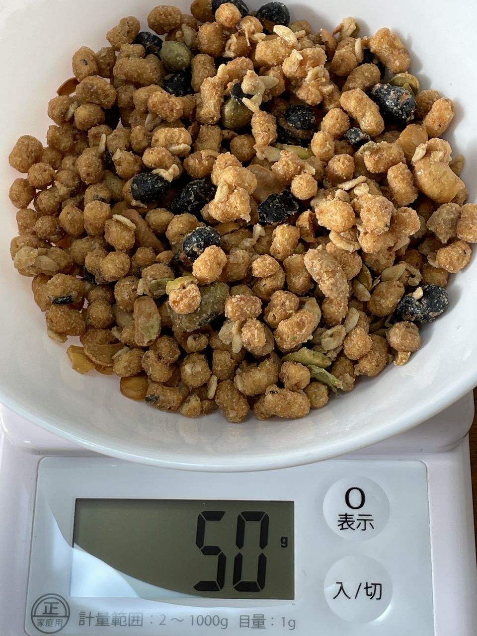 日清シスコ ごろグラ糖質60%オフ きなこ大豆 300gの1食分(50g)